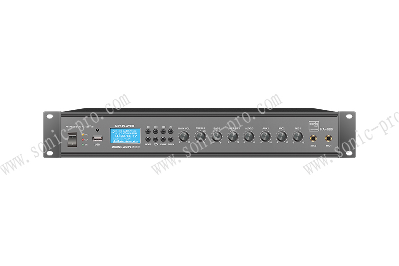 陕西PA-080 带MP3合并式功放（80W）