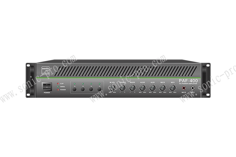 陕西PAF-400 四分区合并式定压功放（400W）