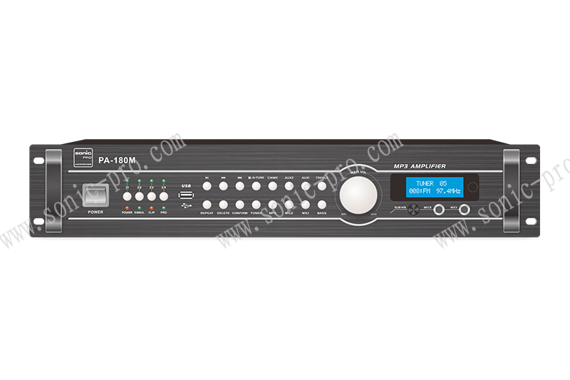 陕西PA-180M MP3功放 (180W)