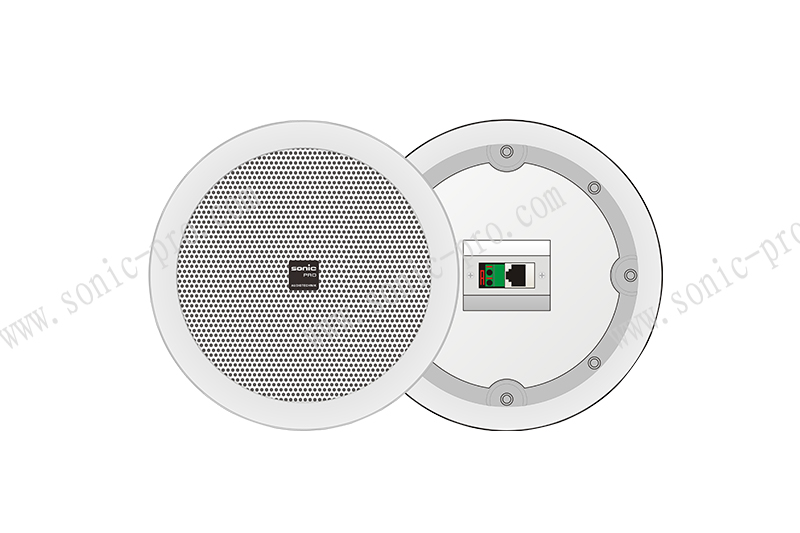 陕西IP20S IP网络POE天花喇叭