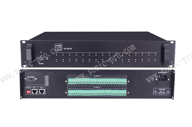 陕西M-6912A 受控32路消防信号采集器