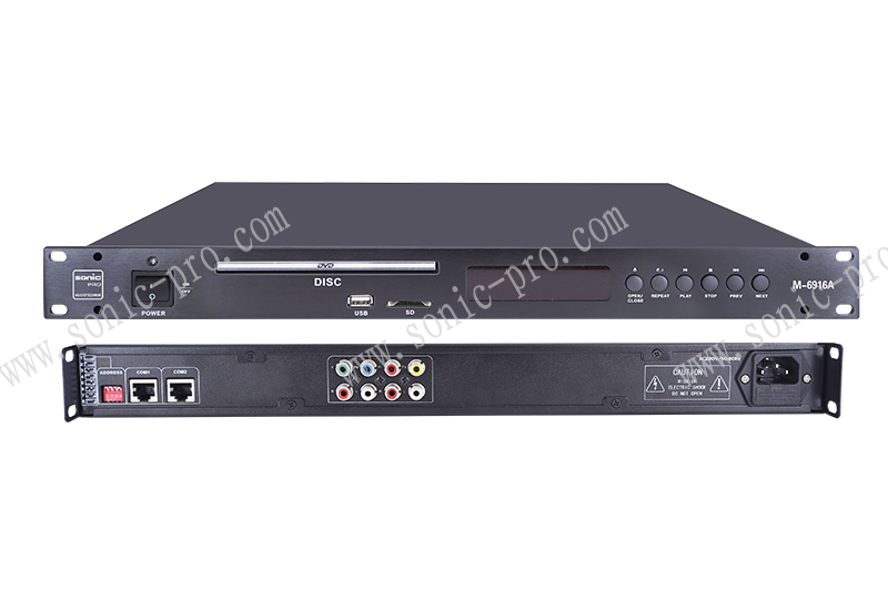 陕西M-6916A 受控DVD/MP3播放器