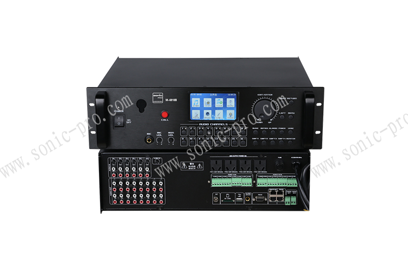 陕西M-6918B MP3编程矩阵控制主机（8*32信号分区）