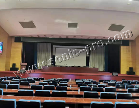 河北省中石油天然气管道局报告厅音响系统改造