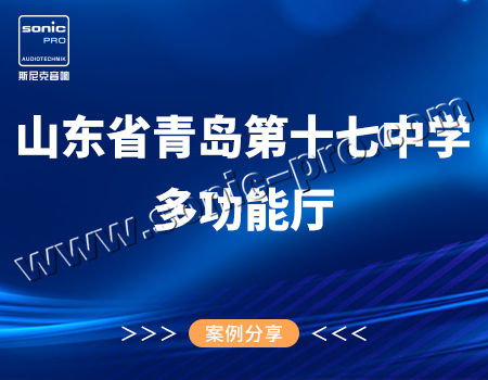 山东省青岛第十七中学·多功能厅-案例分享