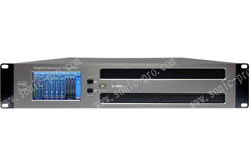 陕西D-4600  四通道带DSP+Dante数字功率放大器