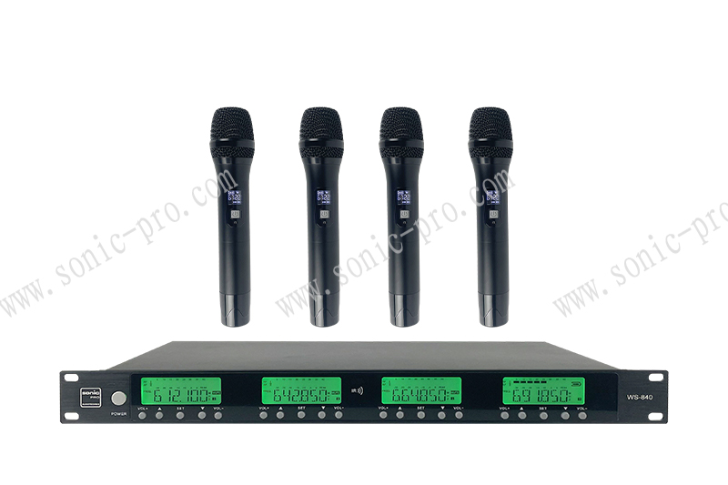 陕西WS-840  无线话筒 （四支手持）