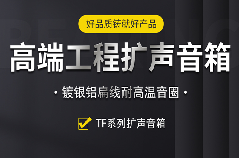 陕西TF系列高端工程扩声系列音箱